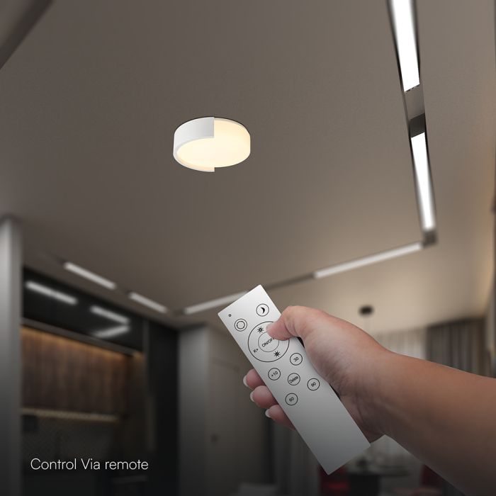 48W(5760Lm) LED dekoratīvs griestu gaismeklis, V-TAC VT-84023, SMD, IP20, IK04, zelta krāsa, Ø450x110mm, 220–260V, 120°, Bluetooth un tālvadība, dimmējams, 2 gadu garantija, CCT 3000K/4000K/6000K