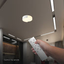 63W(7200Lm) LED dekoratīvs griestu gaismeklis, V-TAC VT-84036-G, SMD, IP20, zelta krāsa, Ø550x120mm, 220–260V, 120°, tālvadība un lietotnes vadība, dimmējams, 2 gadu garantija, CCT 3000K/4000K/6000K