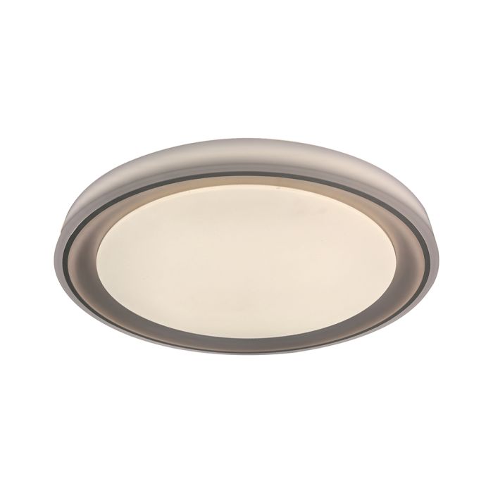 30W/60W/30W(6000Lm) LED dekoratīvs griestu gaismeklis, V-TAC VT-85030-DB, SMD, IP20, IK03, tumši brūns, Ø495x67,6mm, 220–240V, 120°, tālvadības pults, dimmējams, 2 gadu garantija, CCT 3000K/4000K/6500K