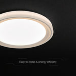 30W/60W/30W LED kupolveida gaismeklis, V-TAC, dimmējams, ar tālvadības pulti, zelta krāsā, IP20, 3IN1