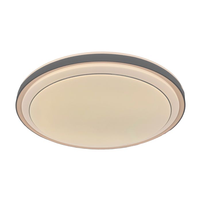 30W/60W/30W LED kupolveida gaismeklis, V-TAC, dimmējams, ar tālvadības pulti, brūnā krāsā, IP20, 3IN1