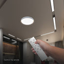 30W/60W/30W(6000Lm) LED dekoratīvs griestu gaismeklis, V-TAC VT-85031-DB, DX43, SMD, IP20, tumši brūns, Ø480x57,6mm, 220–240V, 120°, tālvadība, dimmējams, 2 gadu garantija, CCT 3000K/4000K/6000K