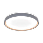 30W/60W/30W(6000Lm) LED dizaina griestu gaismeklis, V-TAC VT-85045, SMD, IP20, IK03, balts/koka imitācija, Ø493x67,6mm, 220–240V, 120°, tālvadība līdz 5m, dimmējams, 2 gadu garantija, CCT 3000K/4000K/6500K