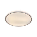 30W/60W/30W(6000Lm) LED dizaina griestu gaismeklis, V-TAC VT-85033, SMD, IP20, balts/brūns, Ø495x72,2mm, 220–240V, 120°, tālvadība līdz 5m, dimmējams, 2 gadu garantija, CCT 3000K/4000K/6500K