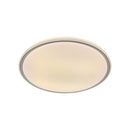 30W/60W/30W(6000Lm) LED dizaina griestu gaismeklis, V-TAC VT-85033, SMD, IP20, IK03, balts/pelēks, Ø495x72,2mm, 220–240V, 120°, tālvadība līdz 5m, dimmējams, 2 gadu garantija, CCT 3000K/4000K/6500K