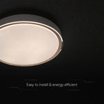30W/60W/30W LED kupolveida gaismeklis, V-TAC, dimmējams, ar tālvadības pulti, IP20, 3IN1