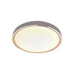 30W/60W/30W(6000Lm) LED dizaina griestu gaismeklis, V-TAC VT-85034, SMD, IP20, koka imitācija, Ø486x67,1mm, 220–240V, 120°, tālvadība līdz 5m, dimmējams, 2 gadu garantija, CCT 3000K/4000K/6500K