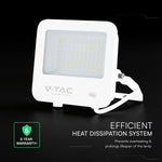 50W(6750Lm) 135LM/W LED CREE prožektors bez kustību sensora, V-TAC, IP65, garantija 6 gadi, balts, neitrāli balta gaisma 4000K