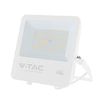 100W(13500Lm) 135LM/W LED CREE prožektors bez kustību sensora, V-TAC, IP65, garantija 6 gadi, balts korpuss, auksti balta gaisma 6500K