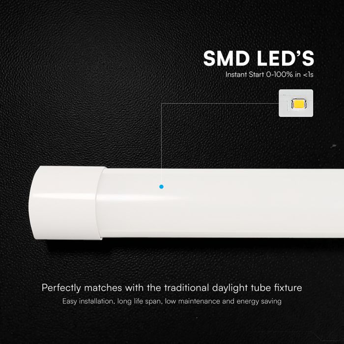56,6cm_20W(2400Lm) V-TAC LED gaismeklis, VT-8320CCT, 3IN1, IP20