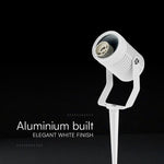 MAX 35W GU10 LED Ground-Mounted Light Fixture, V-TAC, IP65, Aluminum, Black