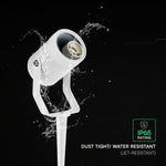 MAX 35W GU10 LED Ground-Mounted Light Fixture, V-TAC, IP65, Aluminum, Black