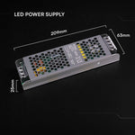 150 W LED Slim barošanas bloks 24 V 6,25 A IP20 V-TAC