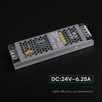 150 W LED Slim barošanas bloks 24 V 6,25 A IP20 V-TAC
