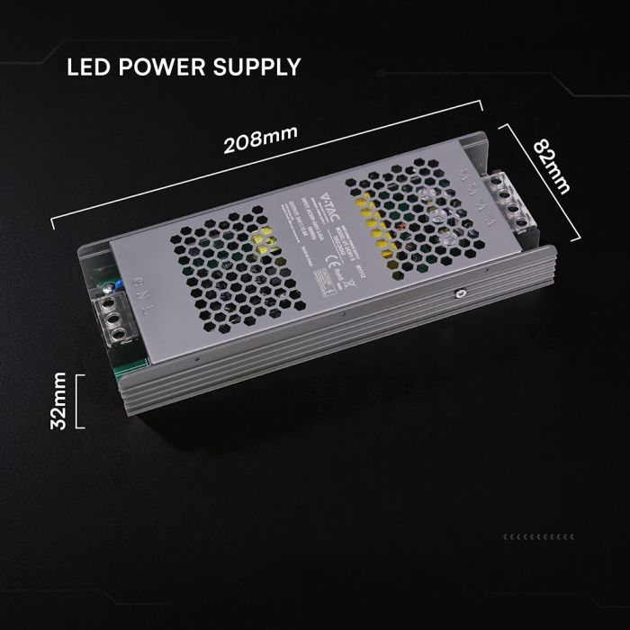 360 Вт Светодиодный тонкий блок питания 24 В 15 А IP20 V-TAC