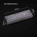 36W 1.5A 24V LED barošanas bloks, V-TAC, IP67, metāla