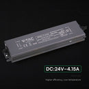 100W 4.15A 24V LED barošanas bloks, V-TAC, IP67, metāla