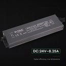 150W 6.25A 24V LED barošanas bloks, V-TAC, IP67, metāla (Copy)