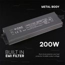 150W 6.25A 24V LED barošanas bloks, V-TAC, IP67, metāla (Copy)