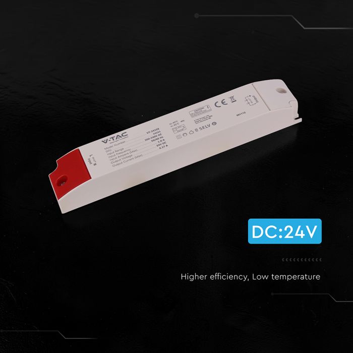 100W LED barošanas bloks plastmasas korpusā, 100 W, 24 V, 4,17 A, IP44