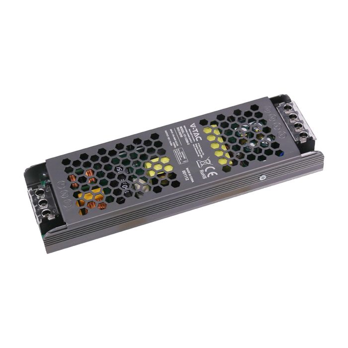 200W 16.5A 12V LED barošanas bloks, V-TAC, IP20, metāla