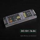 200W 16.5A 12V LED barošanas bloks, V-TAC, IP20, metāla