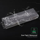 V-TAC VT-13150 150W LED barošanas bloks, 12V DC, 12,5A, 176–264V AC, IP67, metāla korpuss, 224x65x25mm, 2 gadu garantija