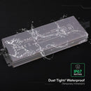 300W 25A 12V LED barošanas bloks, IP67, metāla