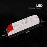 36W LED barošanas bloks plastmasas korpusā, 36 W, 12 V, 3 A, IP44
