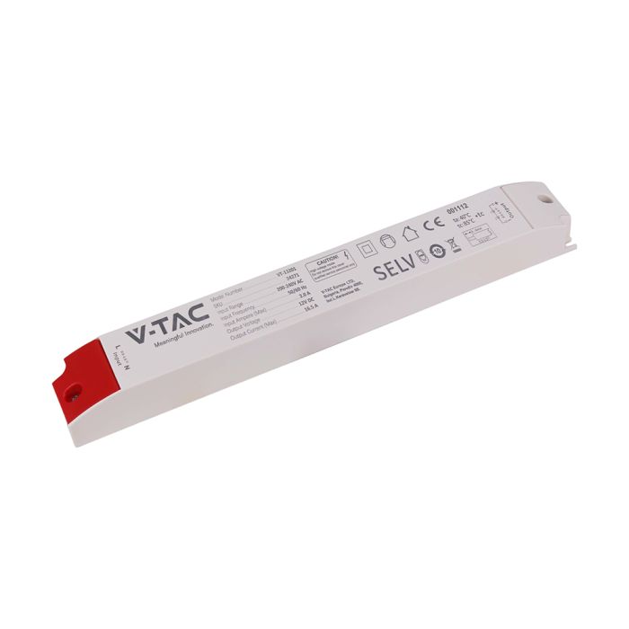 200W LED barošanas bloks plastmasas korpusā, 200 W, 12 V, 16,5 A, IP44