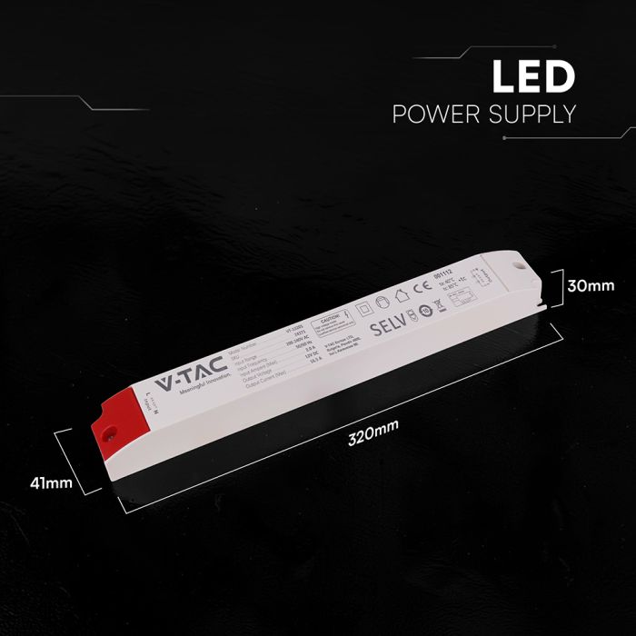 200W LED barošanas bloks plastmasas korpusā, 200 W, 12 V, 16,5 A, IP44