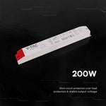 200W LED barošanas bloks plastmasas korpusā, 200 W, 12 V, 16,5 A, IP44