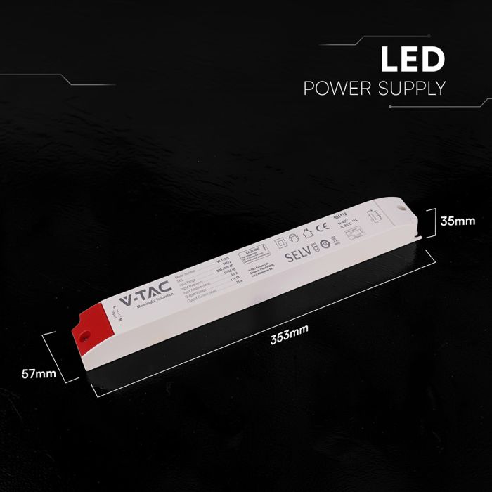 300W LED barošanas bloks plastmasas korpusā, 300 W, 12 V, 25 A, IP44