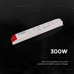 300W LED barošanas bloks plastmasas korpusā, 300 W, 12 V, 25 A, IP44