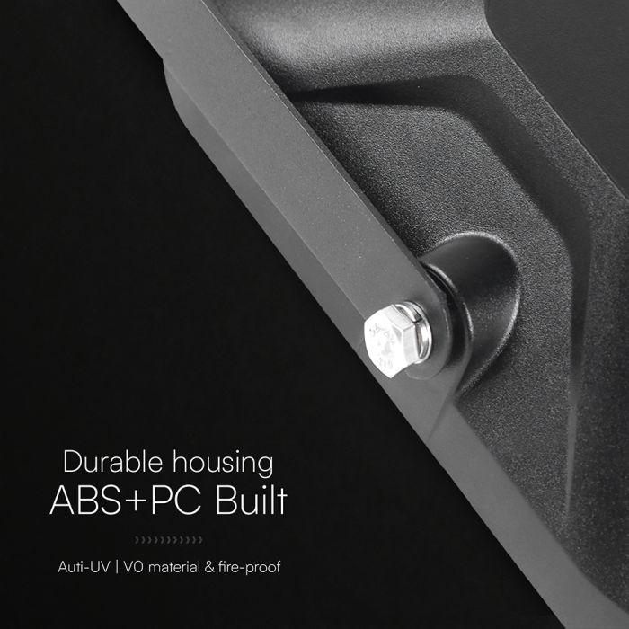 30W(4800Lm) LED solārais prožektors ar lustību sensoru, V-TAC, IP65, neitrāli balta/4000K un auksti balta 6400K gaisma