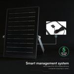 30W(4800Lm) LED solārais prožektors ar lustību sensoru, V-TAC, IP65, neitrāli balta/4000K un auksti balta 6400K gaisma