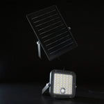 30W(4800Lm) LED solārais prožektors ar lustību sensoru, V-TAC, IP65, neitrāli balta/4000K un auksti balta 6400K gaisma
