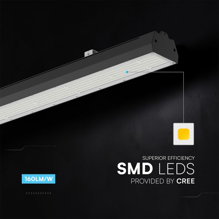 106cm_150/200/240W(32000Lm) V-TAC lineārais noliktavas gaismeklis, 3IN1