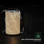 1.2W(150Lm) LED dārza solārais gaismeklis, V-TAC, IP65, dimmējama, melna,  silti balta gaisma 2800K