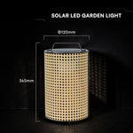 1.2W(150Lm) LED dārza solārais gaismeklis, V-TAC, IP65, dimmējama, melna,  silti balta gaisma 2800K