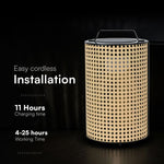 1.2W(150Lm) LED dārza solārais gaismeklis, V-TAC, IP65, dimmējama, melna,  silti balta gaisma 2800K