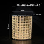1.2W (150 lm) LED Solar Garden Light, V-TAC, IP65, dimmable, black, warm white light 2800K