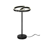 25W LED dekoratīvā galda lampa, V-TAC VT-84047, D150mm, melna, 3IN1