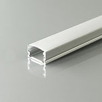 2m alumīnija profils, V-TAC, IP20, 2000x13.2x7mm, sudraba, garantija 5 gadi