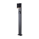 V-TAC Āra bollarda lampa ar GU10 patronu 0,8 m IP44 16A/Max 3600W IK06