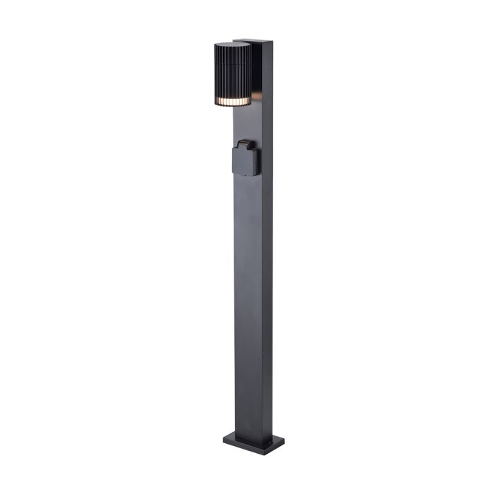 V-TAC Outdoor Bollard Light with GU10 Socket, 0.8 m, IP44, 16A/Max 3600W, IK06
