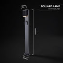V-TAC Āra bollarda lampa ar GU10 patronu 0,8 m IP44 16A/Max 3600W IK06