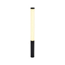24W(3400Lm) LED dārza stabiņveida gaismeklis, V-TAC VT-10181, SMD, 140Lm/W, IP44, IK08, melns, 60x60x800mm, 360°, 2 gadu garantija, silti balta gaisma 3000K