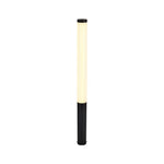 24W(3400Lm) LED dārza stabiņveida gaismeklis, V-TAC VT-10181, SMD, 140Lm/W, IP44, IK08, melns, 60x60x800mm, 360°, 2 gadu garantija, silti balta gaisma 3000K
