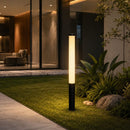 24W(3400Lm) LED dārza stabiņveida gaismeklis, V-TAC VT-10181, SMD, 140Lm/W, IP44, IK08, melns, 60x60x800mm, 360°, 2 gadu garantija, silti balta gaisma 3000K